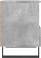 vidaXL - Nachtkastjes - 2 - st - 40x35x50 - cm - bewerkt - hout - betongrijs