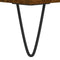 vidaXL - Nachtkastjes - 2 - st - 40x35x50 - cm - bewerkt - hout - gerookt - eikenkleurig