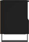 vidaXL - Nachtkastjes - 2 - st - 40x35x50 - cm - bewerkt - hout - zwart