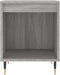 vidaXL - Nachtkastjes - 2 - st - 40x35x50 - cm - bewerkt - hout - grijs - sonoma - eiken