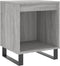 vidaXL - Nachtkastjes - 2 - st - 40x35x50 - cm - bewerkt - hout - grijs - sonoma - eiken