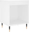 vidaXL - Nachtkastjes - 2 - st - 40x35x50 - cm - bewerkt - hout - wit