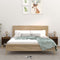 vidaXL - Nachtkastjes - 2 - st - 40x35x50 - cm - bruin - eikenkleur