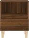vidaXL - Nachtkastjes - 2 - st - 40x35x50 - cm - bruin - eikenkleur