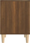 vidaXL - Nachtkastjes - 2 - st - 40x35x50 - cm - bruin - eikenkleur