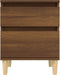 vidaXL - Nachtkastjes - 2 - st - 40x35x50 - cm - bruin - eikenkleur