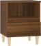 vidaXL - Nachtkastjes - 2 - st - 40x35x50 - cm - bruin - eikenkleur