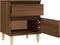 vidaXL - Nachtkastjes - 2 - st - 40x35x50 - cm - bruin - eikenkleur