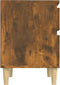 vidaXL - Nachtkastjes - 2 - st - 40x35x50 - cm - gerookt - eikenkleurig
