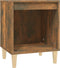 vidaXL - Nachtkastjes - 2 - st - 40x35x50 - cm - gerookt - eikenkleurig