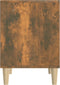 vidaXL - Nachtkastjes - 2 - st - 40x35x50 - cm - gerookt - eikenkleurig