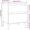 vidaXL - Nachtkastjes - 2 - st - 40x35x50 - cm - grijs - sonoma - eikenkleurig