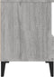 vidaXL - Nachtkastjes - 2 - st - 40x35x50 - cm - grijs - sonoma - eikenkleurig
