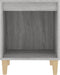 vidaXL - Nachtkastjes - 2 - st - 40x35x50 - cm - grijs - sonoma - eikenkleurig