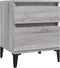 vidaXL - Nachtkastjes - 2 - st - 40x35x50 - cm - grijs - sonoma - eikenkleurig