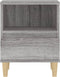 vidaXL - Nachtkastjes - 2 - st - 40x35x50 - cm - grijs - sonoma - eikenkleurig