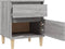 vidaXL - Nachtkastjes - 2 - st - 40x35x50 - cm - grijs - sonoma - eikenkleurig