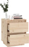 vidaXL - Nachtkastjes - 2 - st - 40x35x50 - cm - massief - grenenhout