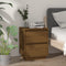 vidaXL - Nachtkastjes - 2 - st - 40x35x50 - cm - massief - grenenhout - honingbruin