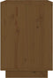 vidaXL - Nachtkastjes - 2 - st - 40x35x50 - cm - massief - grenenhout - honingbruin