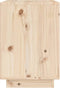 vidaXL - Nachtkastjes - 2 - st - 40x35x50 - cm - massief - grenenhout
