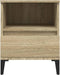 vidaXL - Nachtkastjes - 2 - st - 40x35x50 - cm - sonoma - eikenkleurig