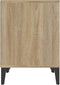 vidaXL - Nachtkastjes - 2 - st - 40x35x50 - cm - sonoma - eikenkleurig