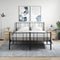 vidaXL - Nachtkastjes - 2 - st - 40x35x50 - cm - sonoma - eikenkleurig