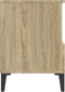vidaXL - Nachtkastjes - 2 - st - 40x35x50 - cm - sonoma - eikenkleurig