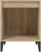vidaXL - Nachtkastjes - 2 - st - 40x35x50 - cm - sonoma - eikenkleurig