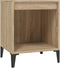 vidaXL - Nachtkastjes - 2 - st - 40x35x50 - cm - sonoma - eikenkleurig