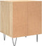 vidaXL - Nachtkastjes - 2 - st - 40x35x50 - cm - sonoma - eikenkleurig
