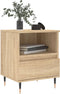 vidaXL - Nachtkastjes - 2 - st - 40x35x50 - cm - sonoma - eikenkleurig
