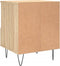 vidaXL - Nachtkastjes - 2 - st - 40x35x50 - cm - sonoma - eikenkleurig