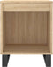 vidaXL - Nachtkastjes - 2 - st - 40x35x50 - cm - sonoma - eikenkleurig