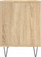 vidaXL - Nachtkastjes - 2 - st - 40x35x50 - cm - sonoma - eikenkleurig