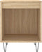 vidaXL - Nachtkastjes - 2 - st - 40x35x50 - cm - sonoma - eikenkleurig