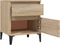 vidaXL - Nachtkastjes - 2 - st - 40x35x50 - cm - sonoma - eikenkleurig