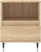 vidaXL - Nachtkastjes - 2 - st - 40x35x50 - cm - sonoma - eikenkleurig