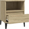 vidaXL - Nachtkastjes - 2 - st - 40x35x50 - cm - sonoma - eikenkleurig