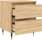 vidaXL - Nachtkastjes - 2 - st - 40x35x50 - cm - sonoma - eikenkleurig