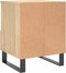 vidaXL - Nachtkastjes - 2 - st - 40x35x50 - cm - sonoma - eikenkleurig