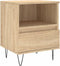 vidaXL - Nachtkastjes - 2 - st - 40x35x50 - cm - sonoma - eikenkleurig
