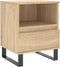 vidaXL - Nachtkastjes - 2 - st - 40x35x50 - cm - sonoma - eikenkleurig
