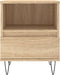 vidaXL - Nachtkastjes - 2 - st - 40x35x50 - cm - sonoma - eikenkleurig