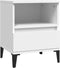 vidaXL - Nachtkastjes - 2 - st - 40x35x50 - cm - wit