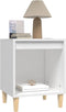 vidaXL - Nachtkastjes - 2 - st - 40x35x50 - cm - wit