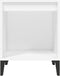 vidaXL - Nachtkastjes - 2 - st - 40x35x50 - cm - wit