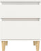 vidaXL - Nachtkastjes - 2 - st - 40x35x50 - cm - wit
