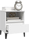 vidaXL - Nachtkastjes - 2 - st - 40x35x50 - cm - wit